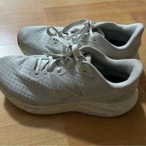 New Balance White Athletic Sneakers